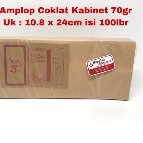 

Kirim Langsung JKS Amplop Coklat Kabinet (10.8x24cm) ER Model Baru・