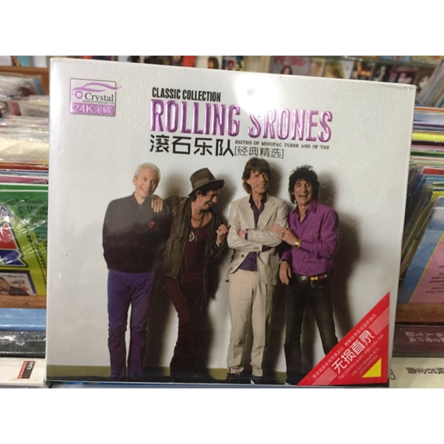 CD Rolling Stones 3 disc