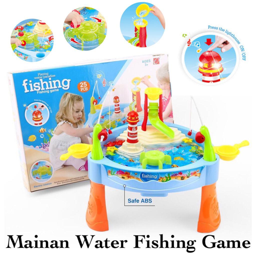 [MS]Mainan Anak Water Fishing Paradise Fishing Game /Mainan Pancingan Ikan