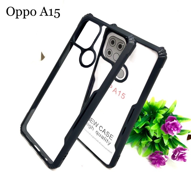 PROMO FUSION CASE BLACK OPPO A74 4G 5G A15 A15S RENO 4 4 F 4PRO A5 2020 A9 2020 A52 A92