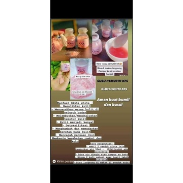 kfs gluta susu pemutih
