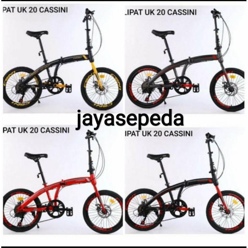 sepeda lipat folding bike trex cassini 20 inch
