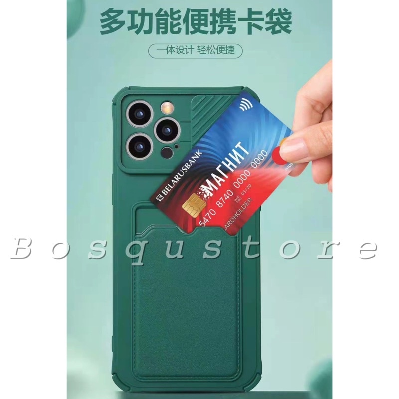 CASE XIAOMI REDMI 10 2022/ 10A/ 10C/ 9A/ 9C/ 9T/ POCO M3/ SOFT CASE MACARON SLOT CARD PLUS SLIDE CAMERA PROTECTOR