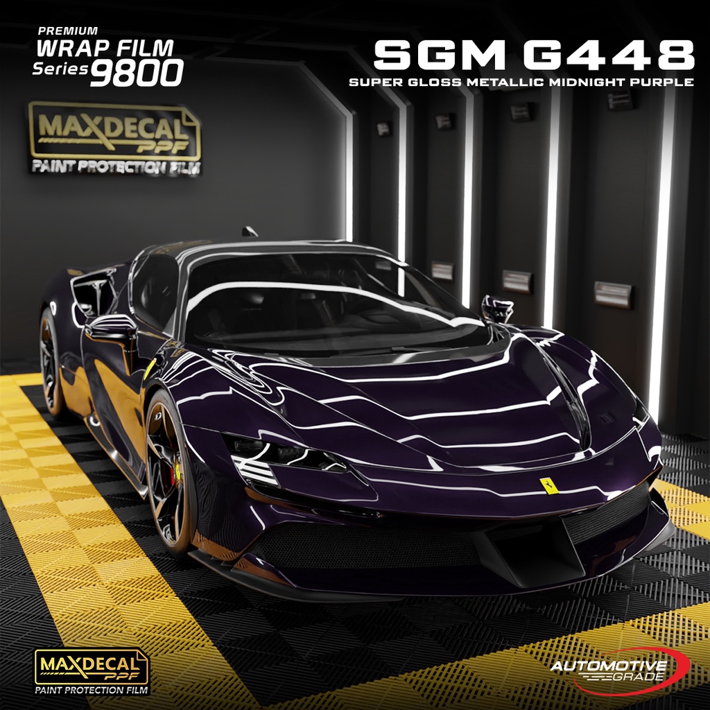 Maxdecal Premium Wrap Film 9800 - MIDNIGHT PURPLE