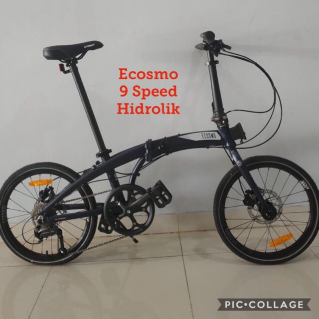 folding bike element ecosmo