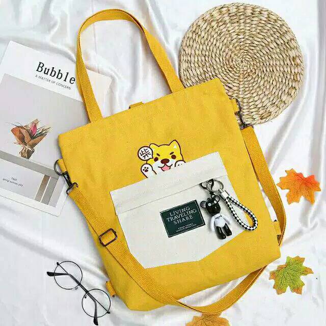 N.E.W PRODUKTas Tote Bag Wanita Cewek Simple Simply Stylish Style SB.