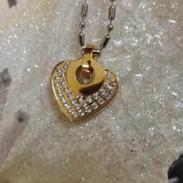 Kalung Pendant LSW Hati Gold