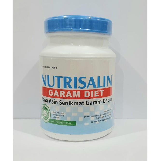 

Nutrisalin Garam Diet 400 gr