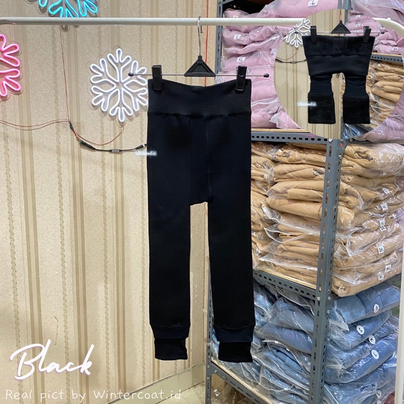 Kids thermal legging celana anak winter musim dingin hangat import Kiddos