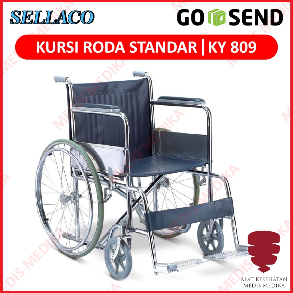 GOJEK ONLY Kursi Roda Sella KY809 Alat Bantu Jalan KY 809Standar