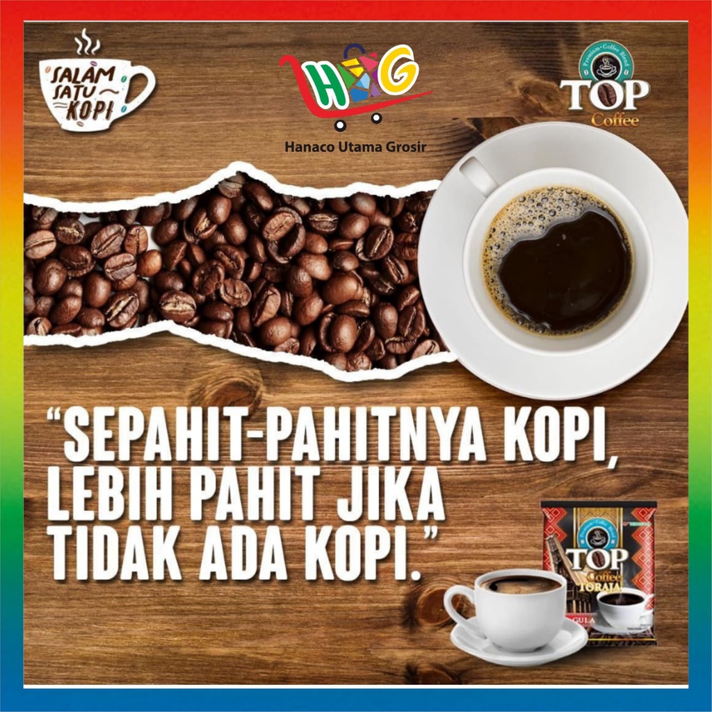 Top Coffee Toraja 12 x 25 gram [ 1 PAK ]