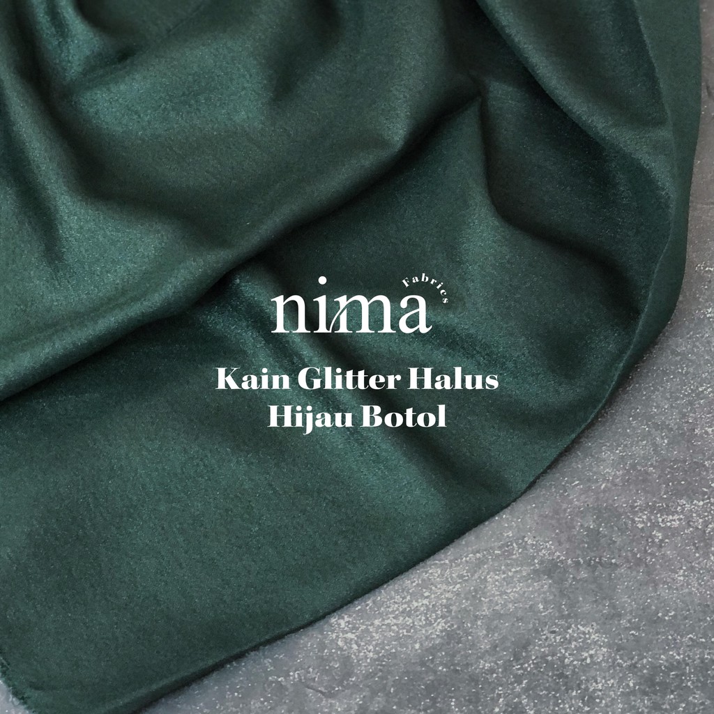 1/2 meter Kain Gliter Halus Premium (Bahan Hijab)