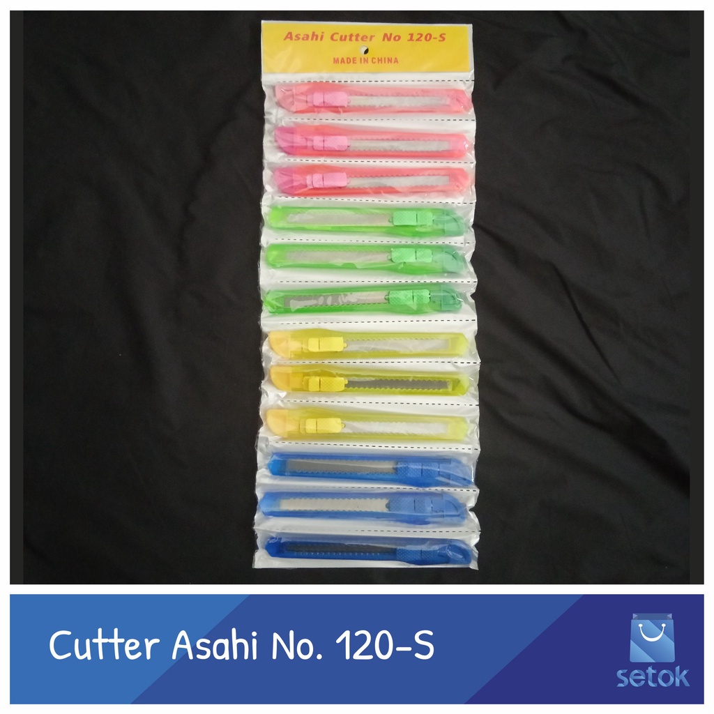 

Cutter Kecil Ekonomis - Asahi Cutter No. 120-S