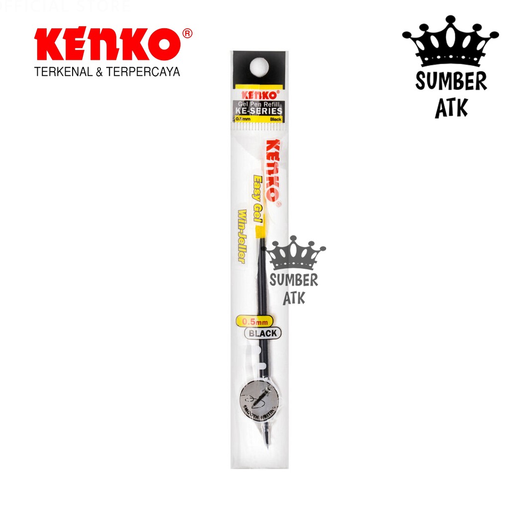 

Refill Pen Kenko Easy Gel , KE Series / Isi Pulpen / Isi Ulang Pen