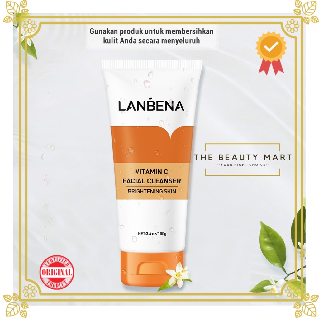 LANBENA Face Cleanser 100gr | Vitamin C Series