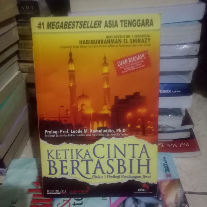 ORI BUKU KETIKA CINTA BERTASBIH
