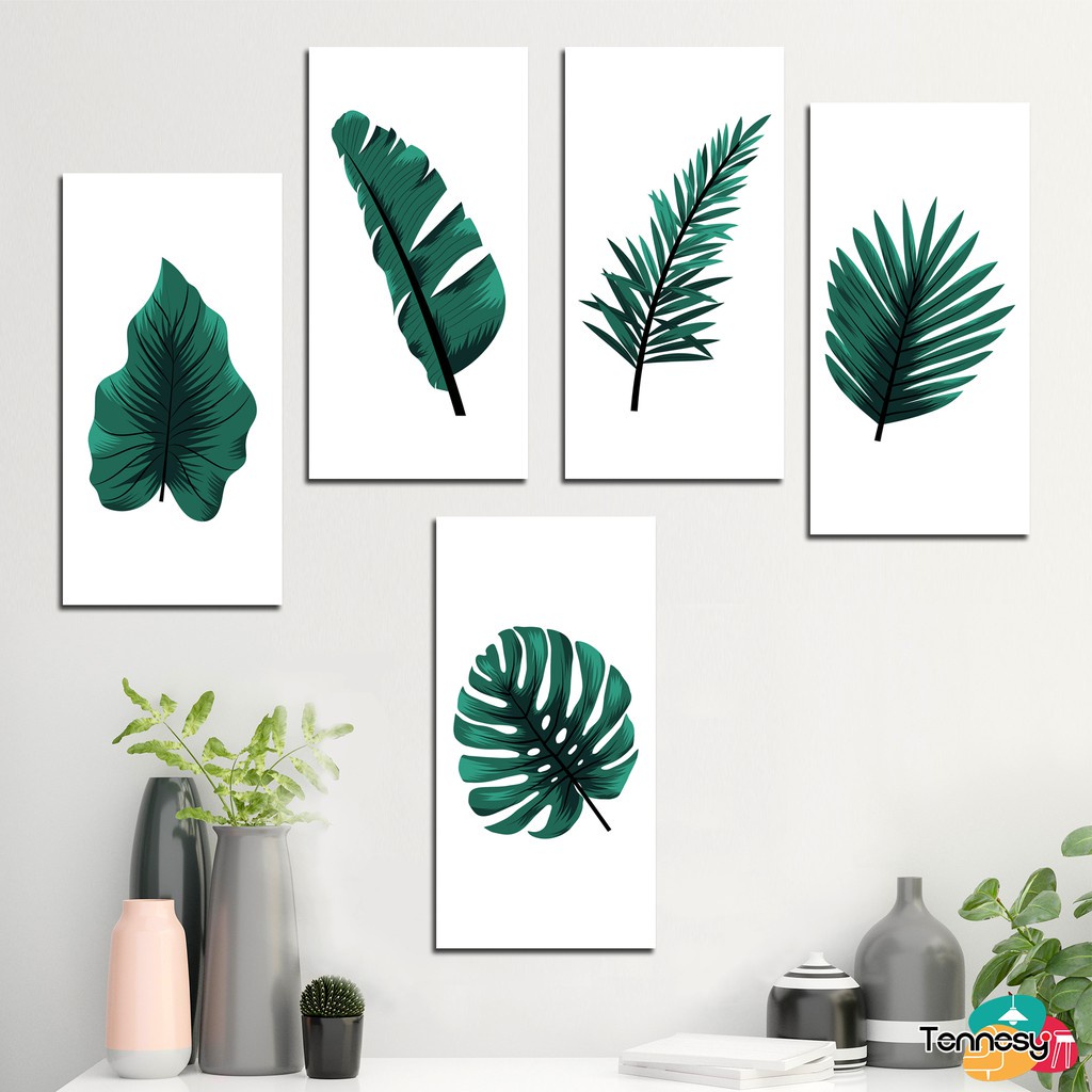 HIASAN DINDING DAUN MONSTERA WALL DECOR DAUN PAJANGAN KAYU POSTER DEKORASI DINDING RUMAH KAMAR TIDUR