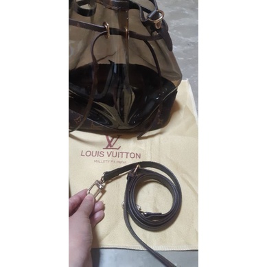 Tas Batam LV Serut Transparant / Tas Konser, Mirror VIP