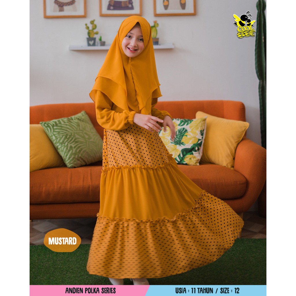 Gamis Andien Polka By Coolbee