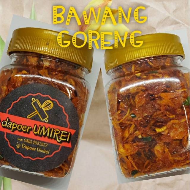 

Bagor / bawang goreng renyah 70gram