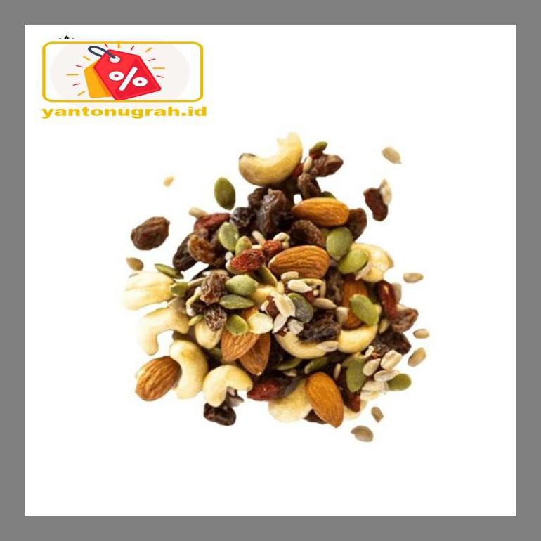 

S50Mkkar Trail Mix (Sunflower, Pumpkin Seeds, Almond, Raisin, Cranberry) 500G Dr05Ytd