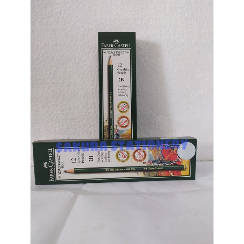 

Pensil Faber Castle 2B Pack