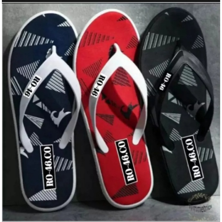 sandal cowo dewasa sandal cowo kekinian sandal jepit pria