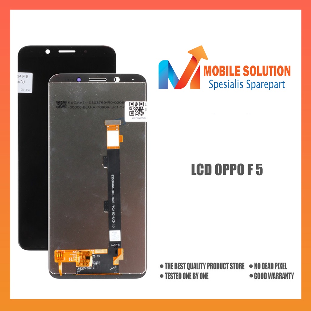 Grosir LCD Oppo F5 ORIGINAL 100% Fullset Touchscreen - Parts Kompatibel Dengan Produk Oppo Garansi 1 Bulan + Packing / Bubbel