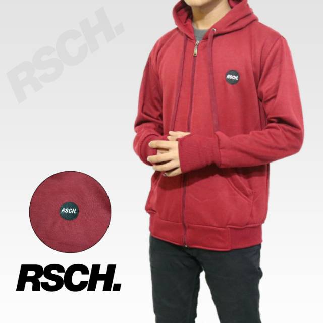 PROMO jaket sweater hoodie zipper RSCH navy LARIS