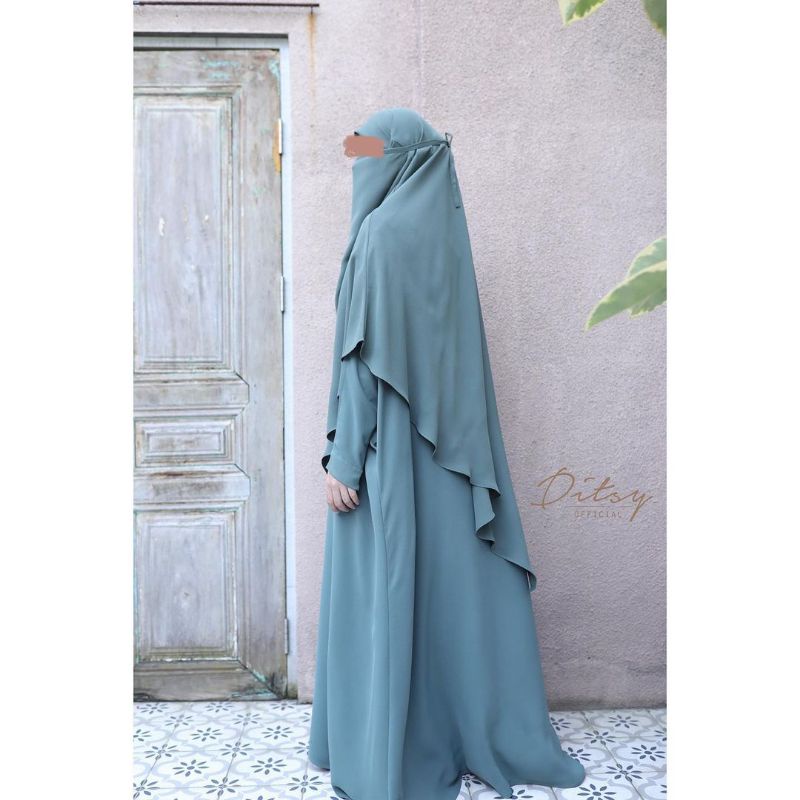 DITSY OKTOBER WAFA ABAYA SIZE XL