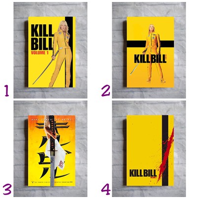 Poster Film KILL BILL volume 1 Uma Thurman walldecor hiasan dinding home wall decor