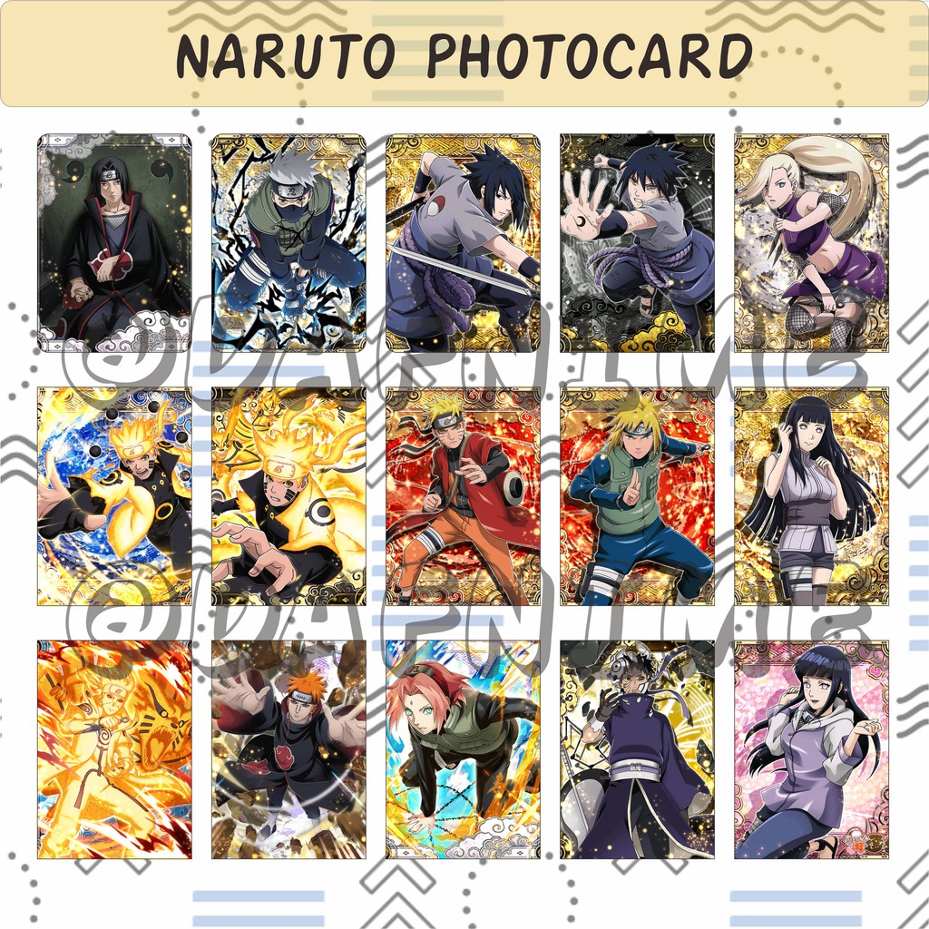 Photocard Anime Naruto