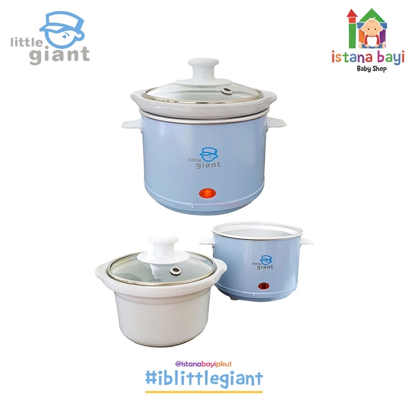 Little Giant Slow Cooker 0.6L Ceramic Crockery Pot - Little Giant Slow Cooker LG.1806