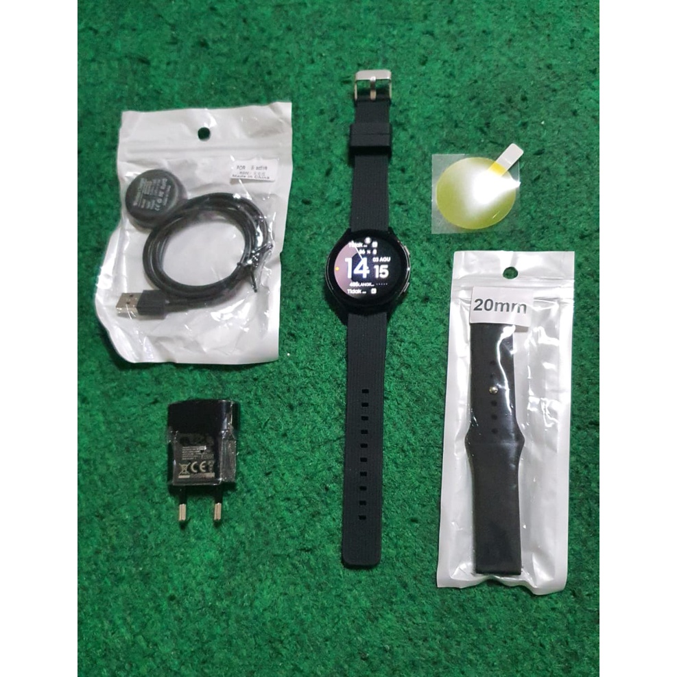 SAMSUNG GALAXY WATCH ACTIVE 2 44MM STAINLESS SECOND 99% LIKE NEW