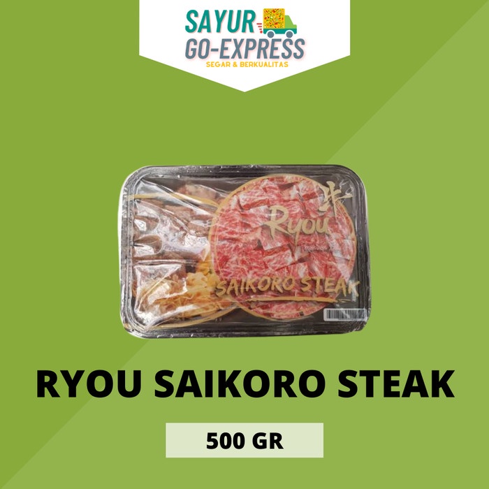 

ryou saikoro steak 500gr