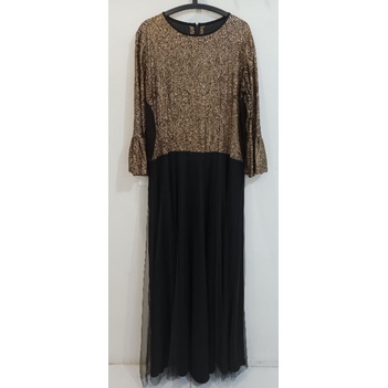 obral baju pesta brukat tulle preloved jumbo