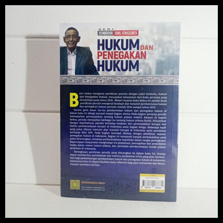 

DISKON TERBATAS !!! BUKU HUKUM DAN PENEGAKAN HUKUM PROF ROMLI PRENADA ORIGINAL TERLARIS