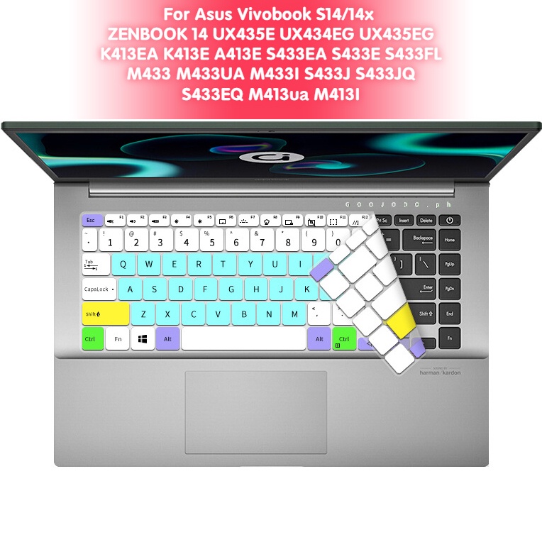 Cover Pelindung Keyboard Bahan Silikon Untuk Asus ZENBOOK 14 UX435 UX435E UX434EG UX435EGL UX435EA R7 14x435eg X14Egl UX435EGL Ux450Egl Ux413450Eux450Eglc4450E