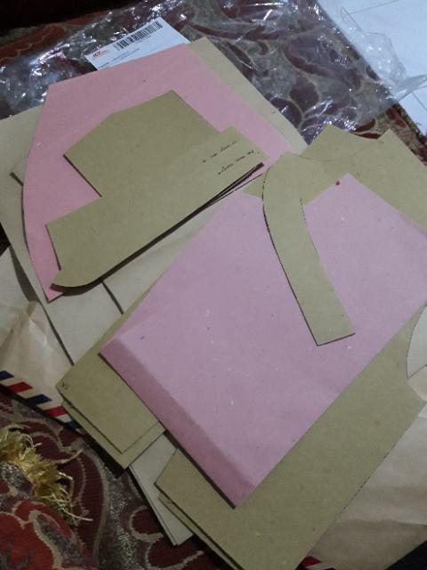 Jual Pola Kerah Shanghai [ready Semua Ukuran]