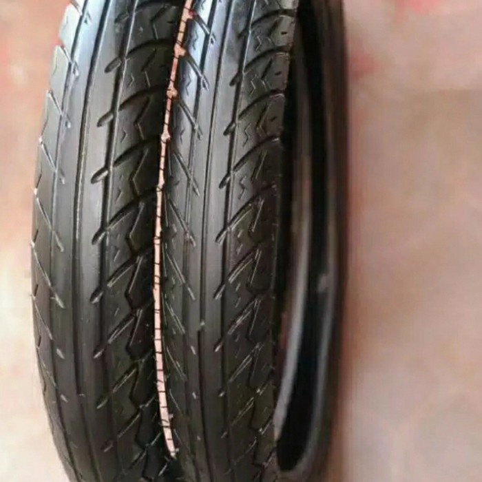 Ban motor bekas batikan/suntikan non tubles ring 17 sepasang sepan belakang ukuran 70/90-17 dan 80/9