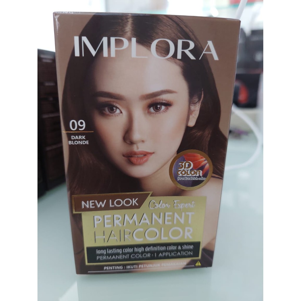 IMPLORA SEMIR NEW LOOK PERMANENT HAIR COLOR - CAT PEWARNA RAMBUT