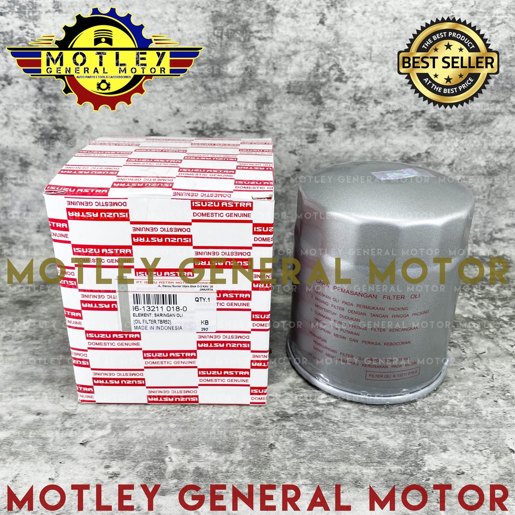 OIL FILTER SARINGAN OLI SEMUA TIPE ISUZU PANTHER 2.3 2300 CC / TROOPER DIESEL MESIN C223 ORIGINAL
