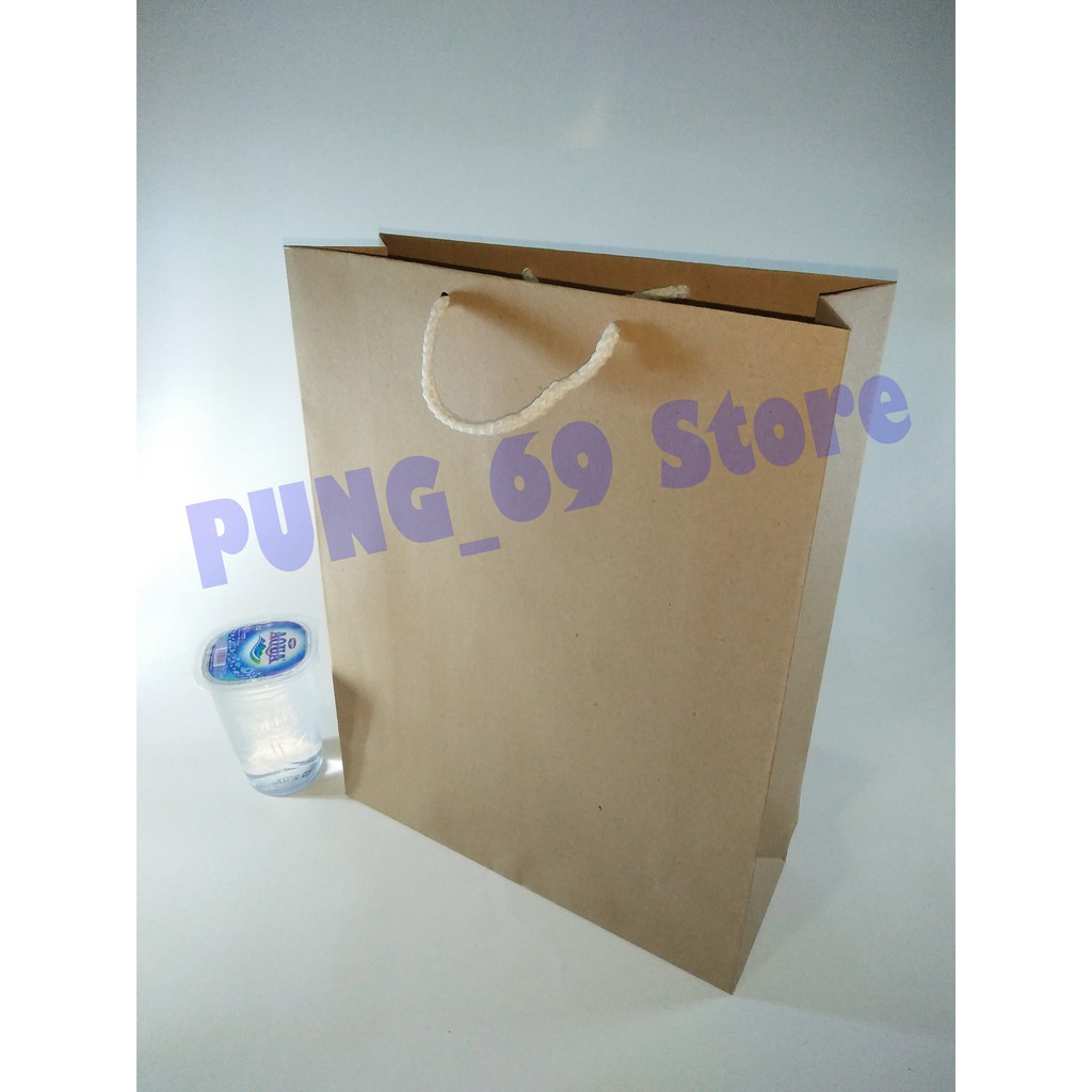 Harga Paper Bag Bahan Kertas Kraft Sekilas Bahan