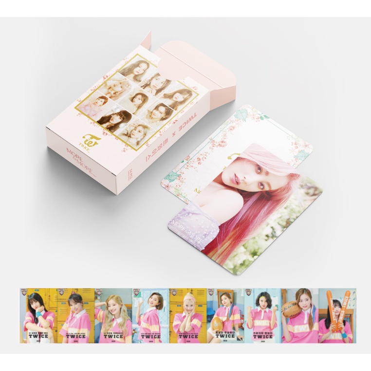 54pcs Kartu Foto Lomo Kpop TWICE Album MORE &amp; MORE