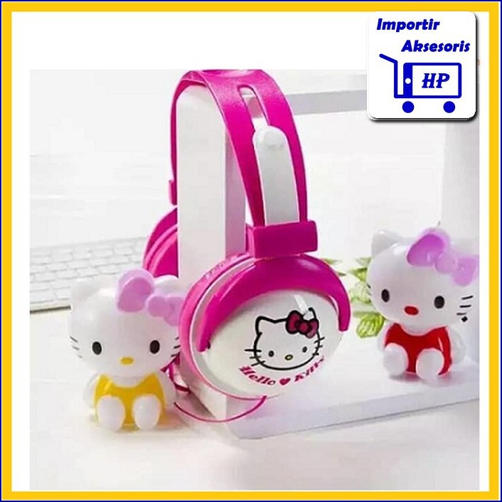 Headset Earphone Headphone Kabel Bando dengan Karakter HK008