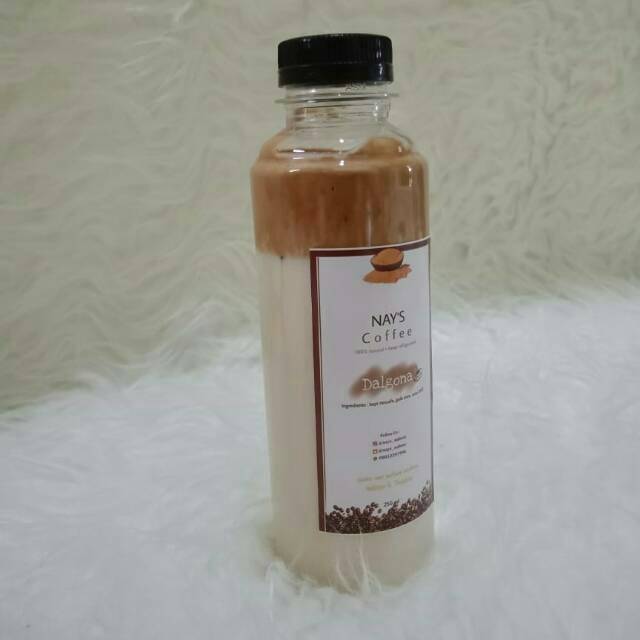 

Dalgona Coffee / Dalgona Kopi dengan Gula Aren Organik