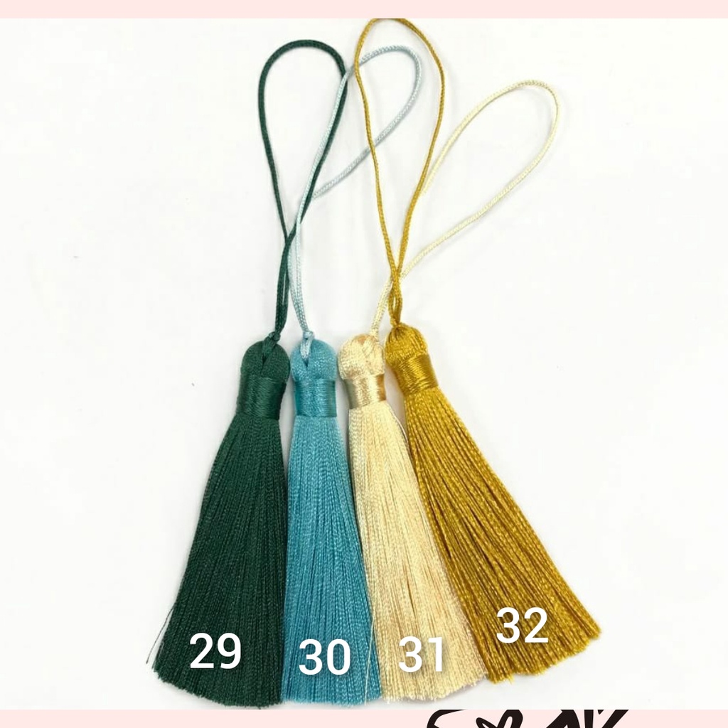 1 BUAH - 8CM | TASEL RUMBAI / CHINESE TASSEL DIAMETER 1.5 CM | GOOD QUALITY