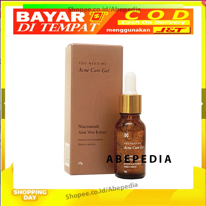 YOU NEED ME ACNE CARE GEL SERUM PENGHILANG JERAWAT