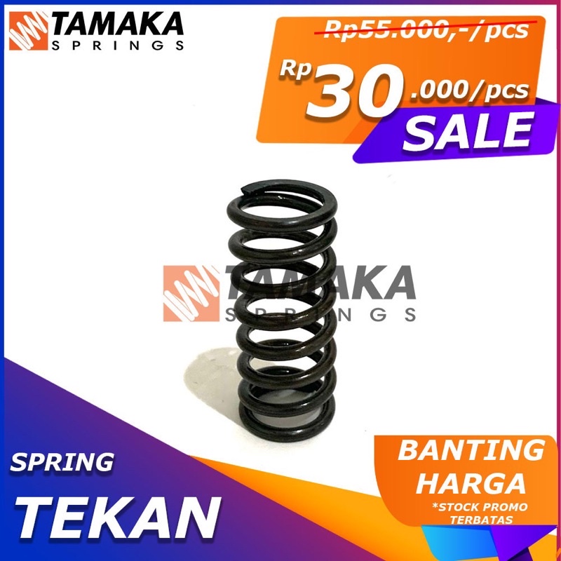 Per Tekan OD 30mm Kawat 4mm Panjang 70mm Baja