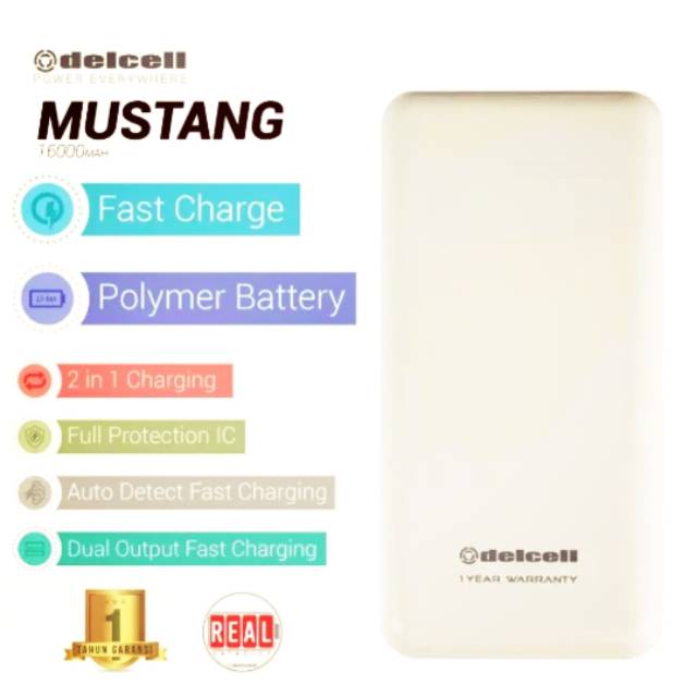 Delcell Mustang Power Bank